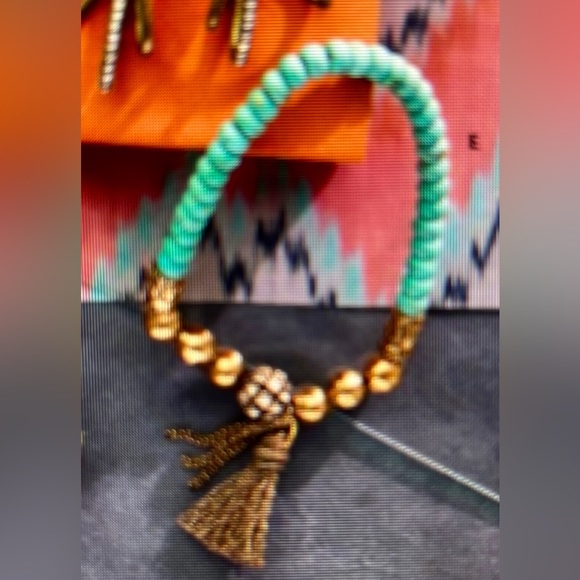 Silpada K&R “Caribbean Cool” Stretch Bracelet - Picture 3 of 4